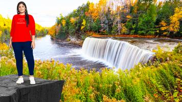 برنامه‌نما Waterfall Photo Frames Editor عکس از صفحه