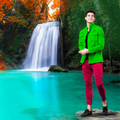 Waterfall photo frames editor