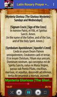 Latin Rosary + Gregorian Chant 截图 3