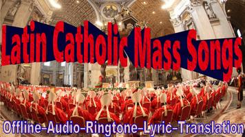 Latin Catholic Mass Songs Poster