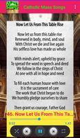Catholic Mass Songs Ekran Görüntüsü 3