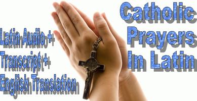 Catholic Prayer Latin Audio الملصق