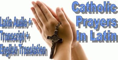 Catholic Prayer Latin Audio Poster