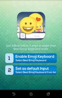 Meilleur clavier Emoji capture d'écran 1