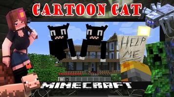 Cartoon Cat Mod Minecraft Game Ekran Görüntüsü 2