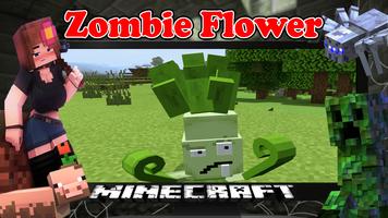 Plant Vs Zombies Minecraft Mod Plakat