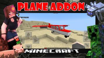 Plane Minecraft Mod Addon MCPE Screenshot 1