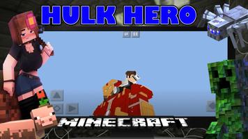 Hulk Games Skin Minecraft Mod Plakat