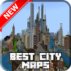 City Maps for Minecraft PE - Modern Best City Maps icône