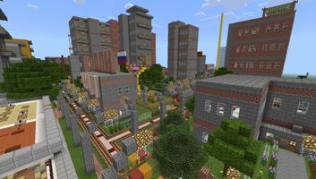 City Maps for Minecraft PE - Modern Best City Maps captura de pantalla 2
