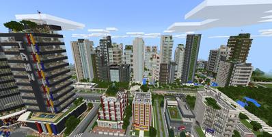 City Maps for Minecraft PE - Modern Best City Maps captura de pantalla 3