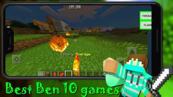 Ben 10 Addon for Minecraft تصوير الشاشة 1