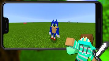 Mod sonic minecraft Affiche