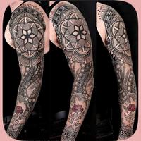 Best Design Tattoo Sleeve โปสเตอร์