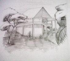Best Drawing Building Sketches 海报