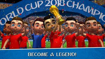 World Football Cup Kids Cartaz