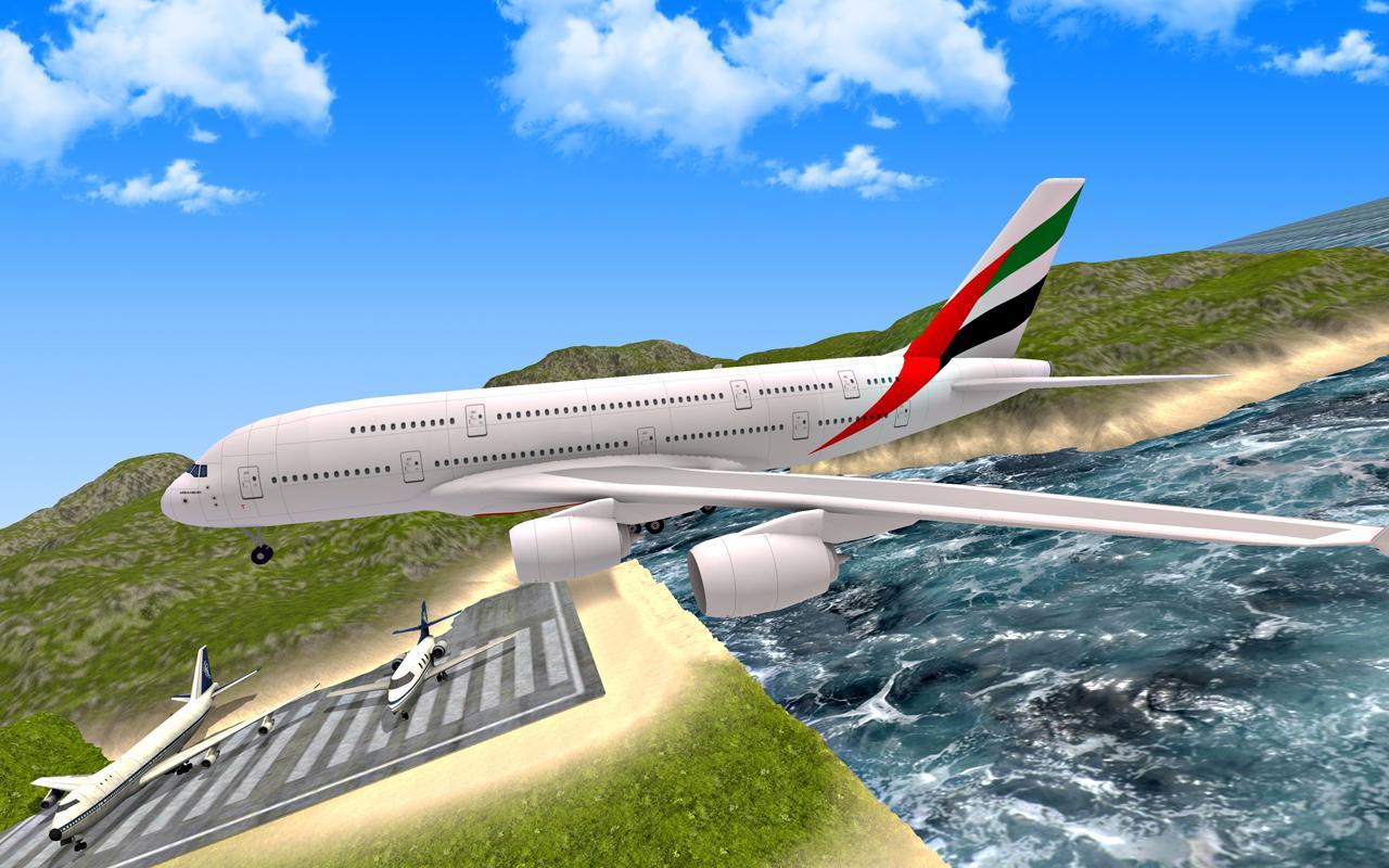 Airplane Fly 3d Flight Plane For Android Apk Download - a380 flyan air international airport roblox