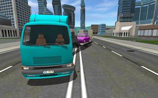 Euro Truck Driving Sim 2018 3D capture d'écran 2