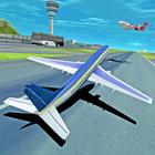Fly Plane Flight 3D Airplane Zeichen