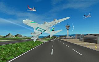 Fly Plane Flight 3D Airplane poster