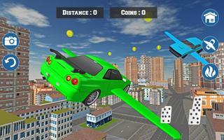Futuristic Real Flying Car 3D capture d'écran 1