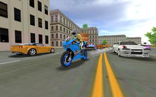 Sports bike simulator Drift 3D captura de pantalla 1