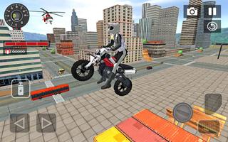 Sports bike simulator Drift 3D captura de pantalla 2