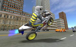 Sports bike simulator Drift 3D скриншот 3