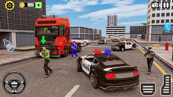trò chơi lái xe ô tô cảnh sát ảnh chụp màn hình 2