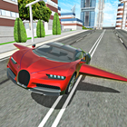 Modern Flying Car Driving Sim icon