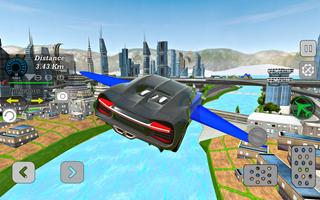 Modern Flying Car Driving Sim capture d'écran 2
