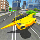 Flying Car Crash Simulator أيقونة