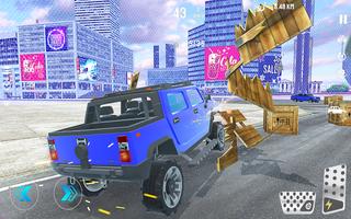 Flying Car Crash Simulator الملصق