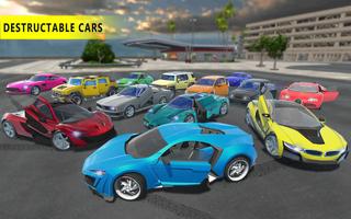 Flying Car Crash Simulator 截图 1