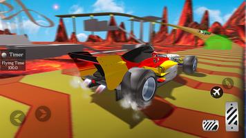 Flying Car Formula Jet Racer captura de pantalla 2