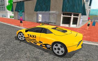 Sleepy Taxi - Car Driving Game capture d'écran 1