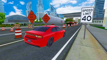 Driving School Car Simulator Poster