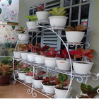 Creative flower shelf design آئیکن