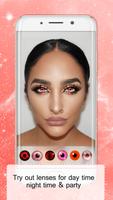تطبيق تغيير لون العين - عدسات لاصقة تصوير الشاشة 1