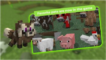 Domestic Pets Minecraft Mod ảnh chụp màn hình 1