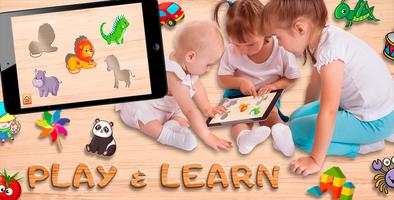 Baby Puzzle Games for Toddlers پوسٹر
