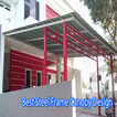 ”Best Steel Frame Canopy Design