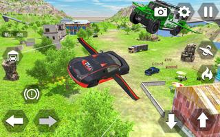 Flying Car Extreme Simulator Ekran Görüntüsü 3