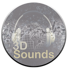 Popüler 3D sesler zil sesleri simgesi