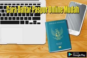 Cara Daftar Antrian Paspor Onl ポスター