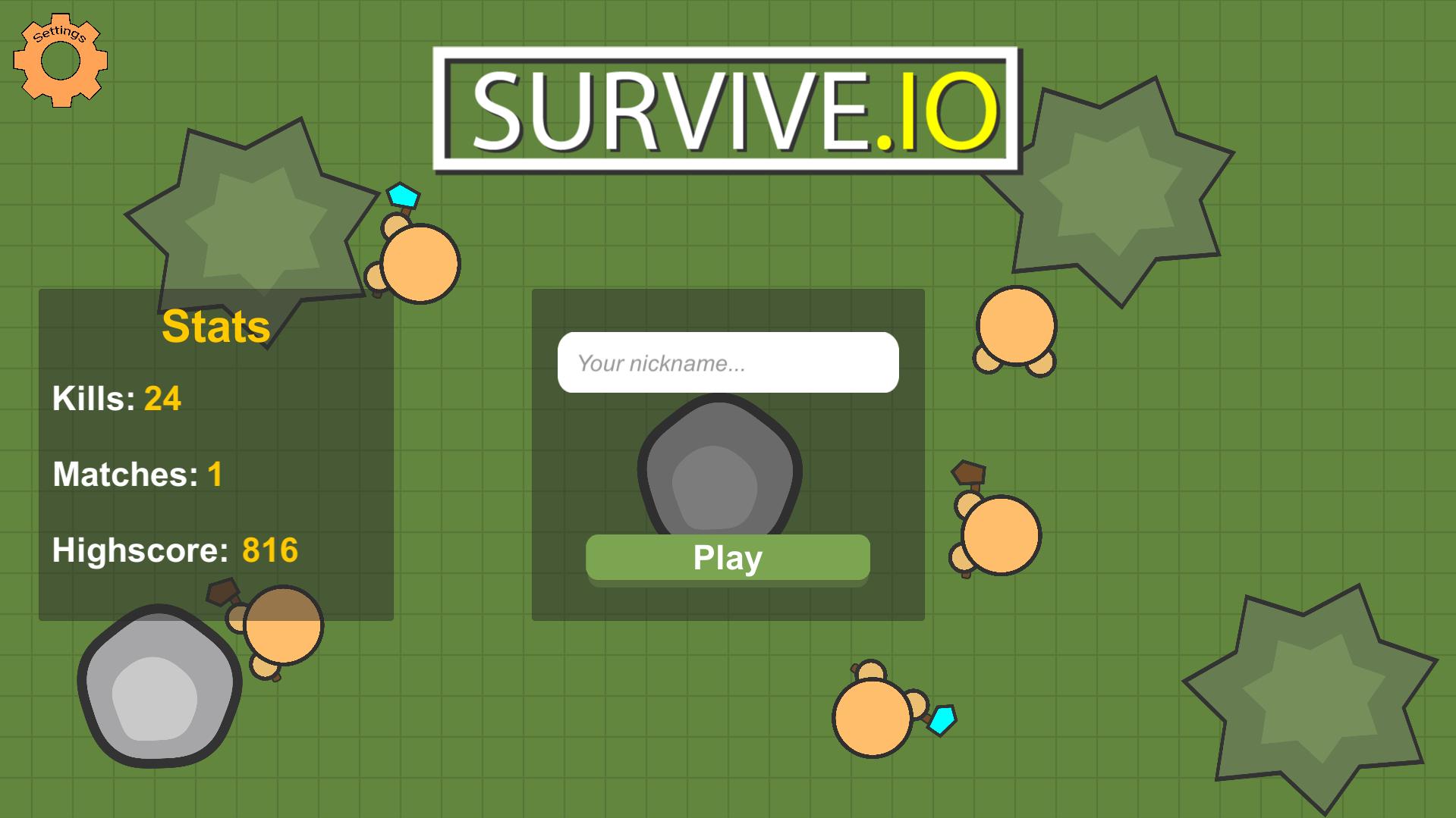 Игры survival io