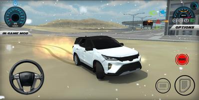 Toyota Fortuner Car Drift Game Poster