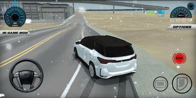 Toyota Fortuner Car Drift Game captura de pantalla 1