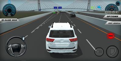 Land Cruiser LC300 Car Game Cartaz