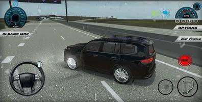 Land Cruiser LC300 Car Game imagem de tela 1